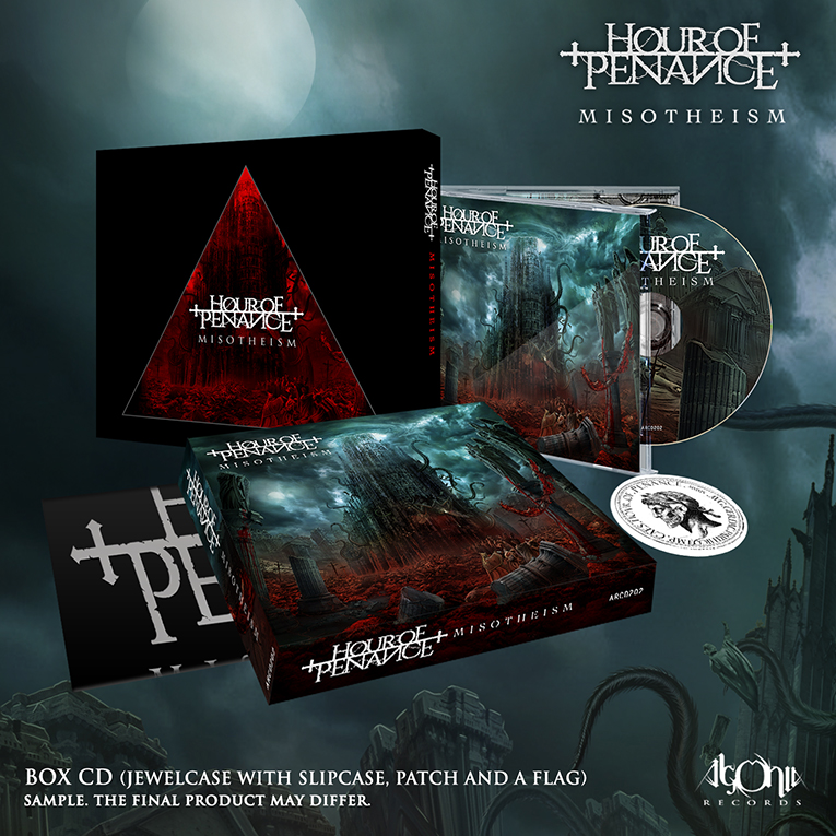 Hour of Penance - Misotheism. CD Box Set. Only 500 worldwide!